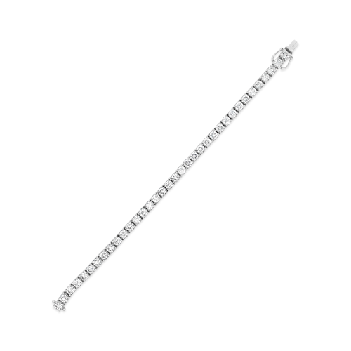 Round Diamond Tennis Bracelet