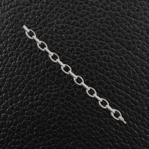 Diamond Oval Link Bracelet