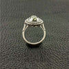 Rare Natural Green Diamond Ring