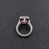 Pink Spinel & Diamond Ring