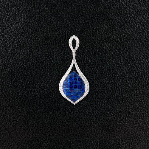 Sapphire & Diamond Pendant