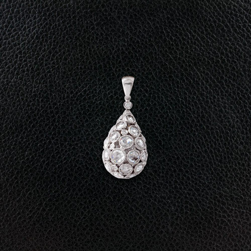 Diamond Teardrop Pendant