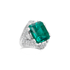 Columbian Emerald & Diamond Ring