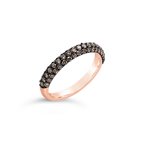 Brown Diamond Band Ring