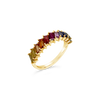 Rainbow Sapphire Ring