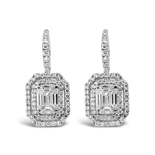 Diamond Dangle Earrings – CRAIGER DRAKE DESIGNS®